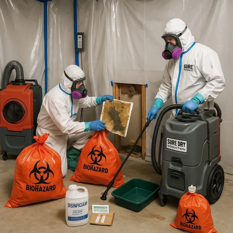 Contaminated Water Handling Protocols process in Anamosa, IA