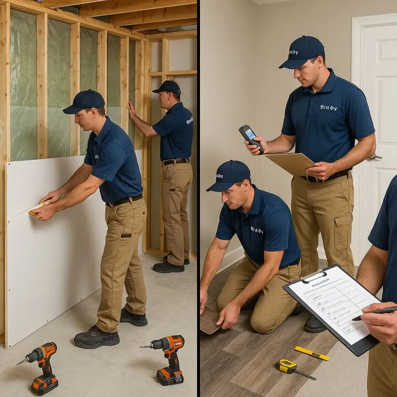 Repairs and Reconstruction process in Anamosa, IA
